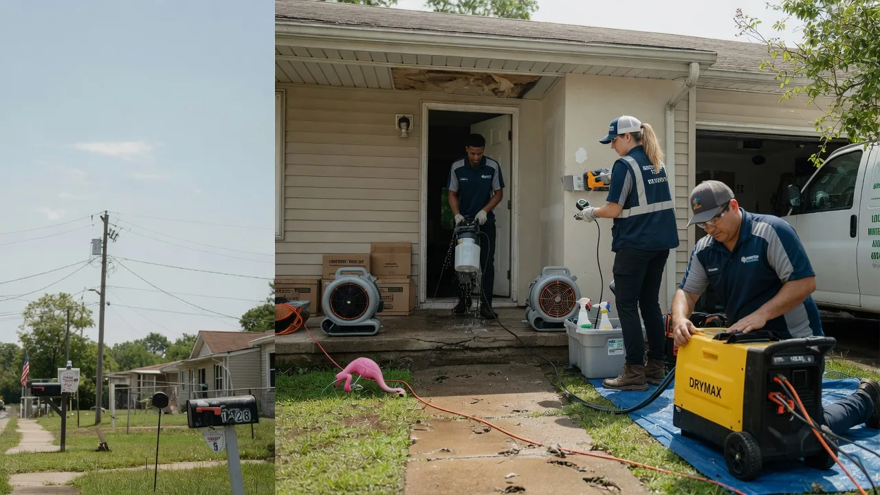 Storm Damage Water Removal in Davenport, NE near me
